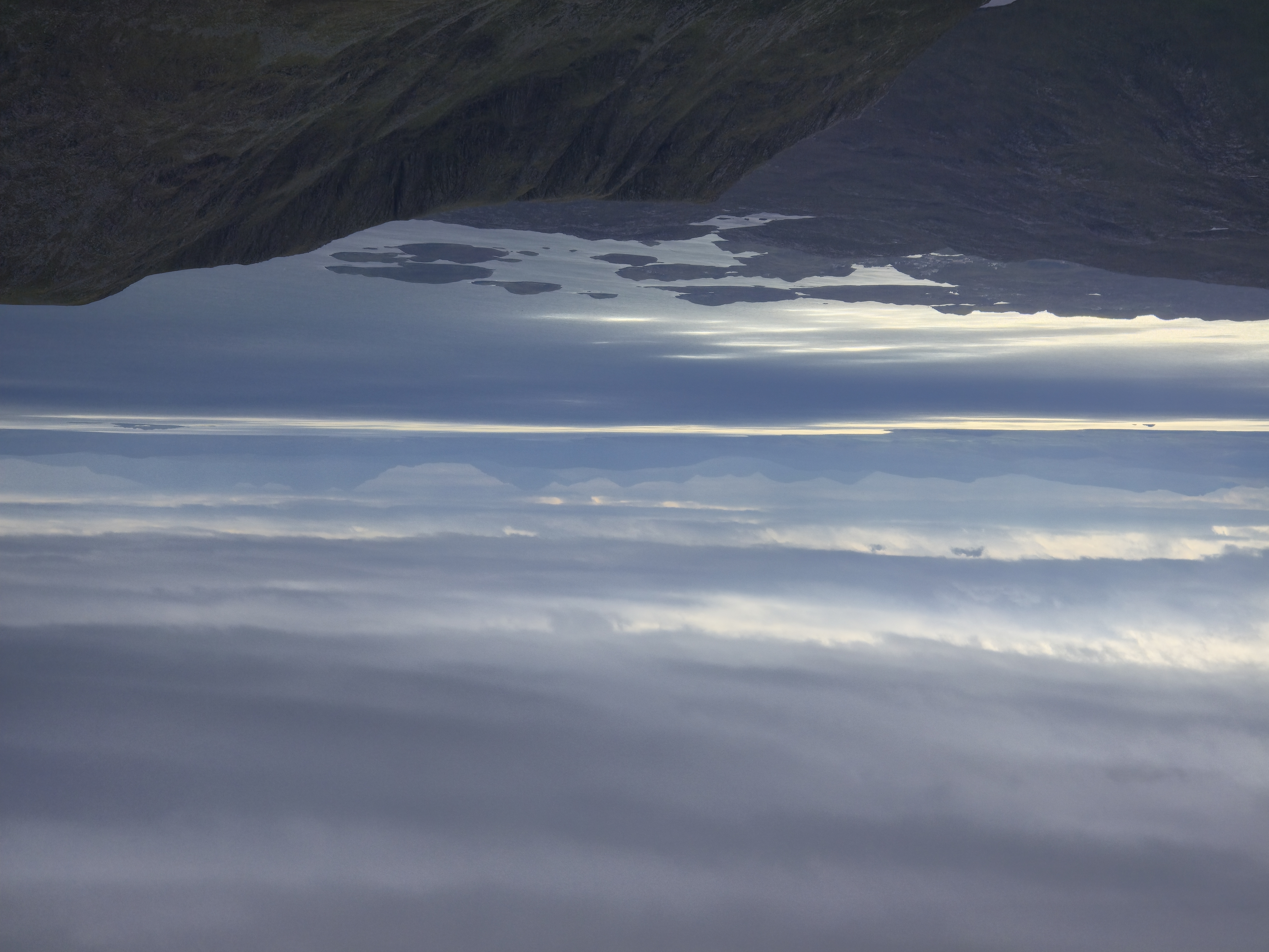 Isle of Skye viewed from atop Clisham, Outer Hebrides